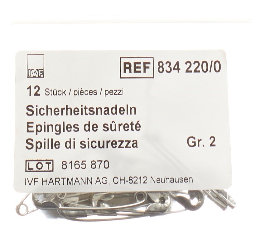 IVF Sicherheitsnadeln Gr2 38mm