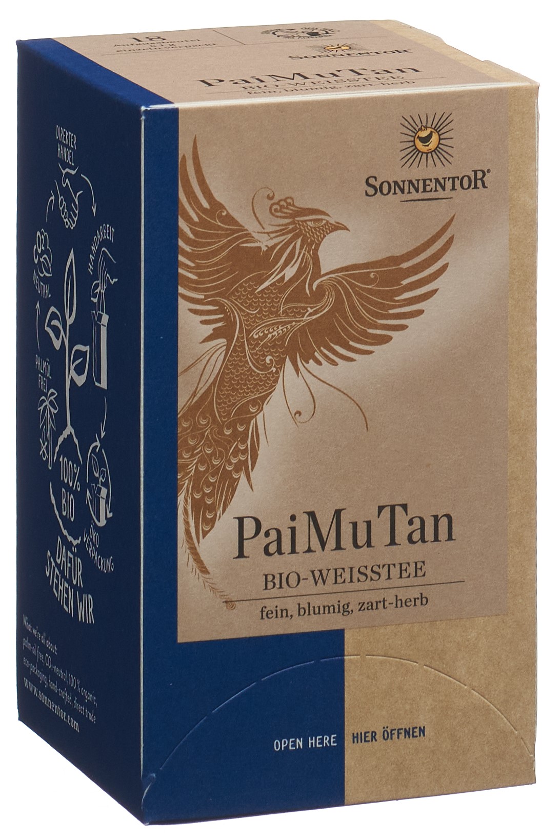 SONNENTOR Weisser Tee Pai Mu Tan BIO