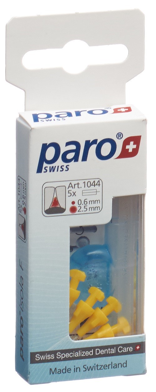 paro Isola F 2.5mm xx-fein gelb zylindrisch