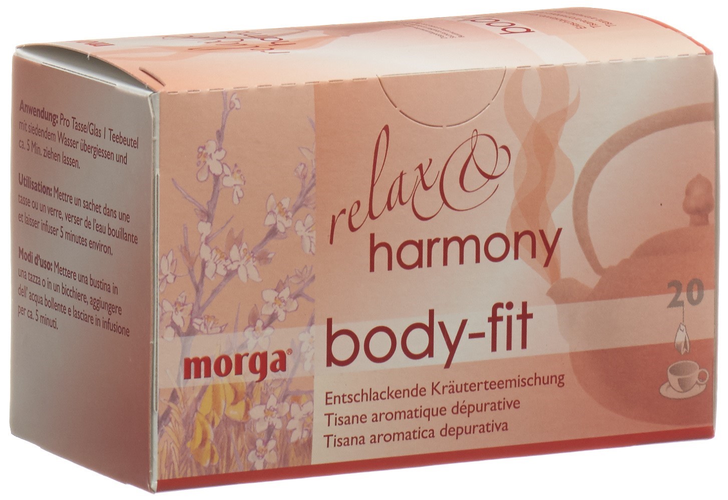 morga Relax & Harmony Body-Fit Tee