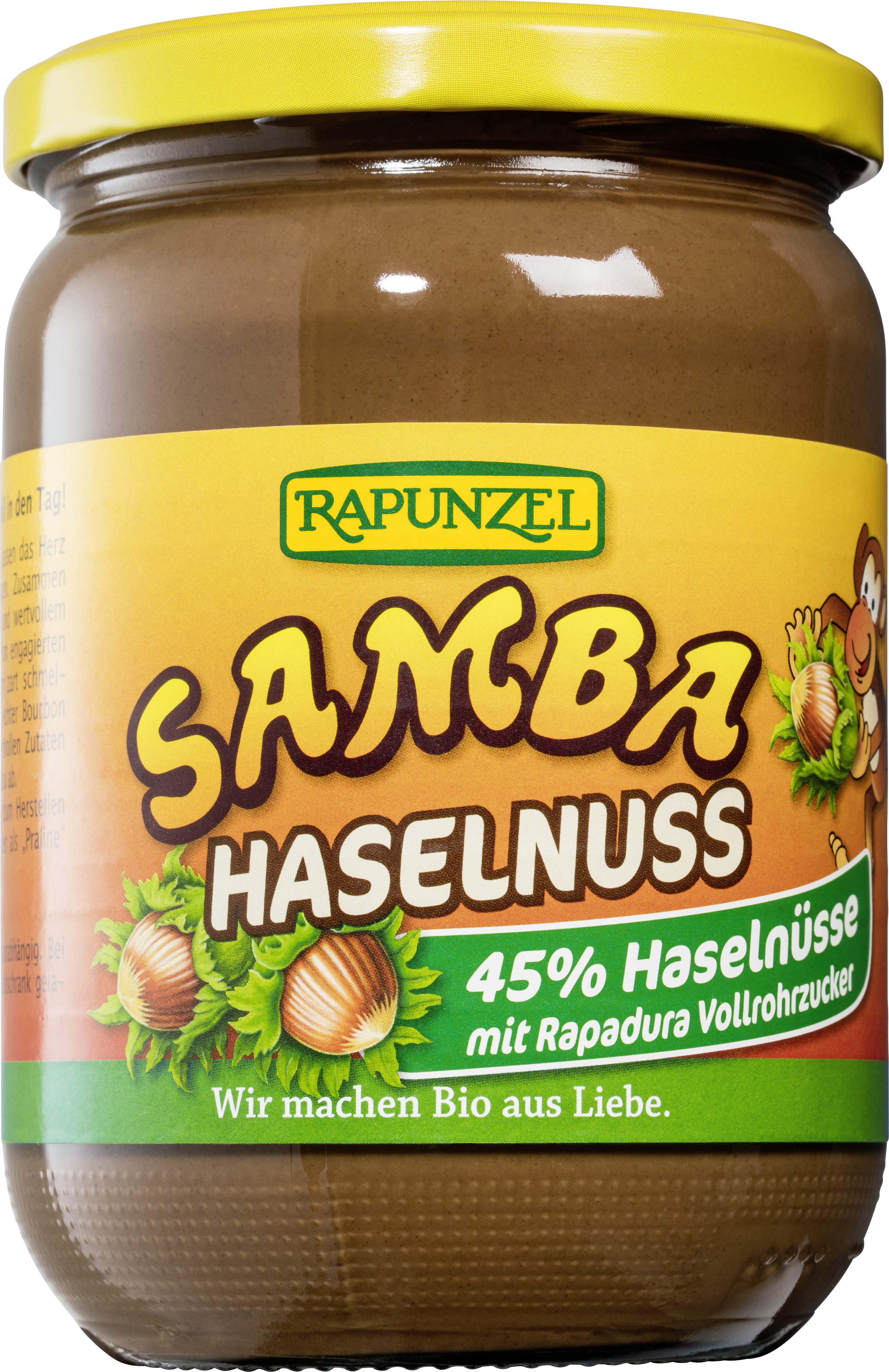 Rapunzel Samba Aufstrich Haselnuss Schokolade