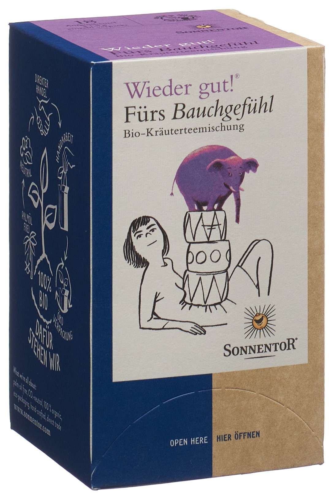 SONNENTOR Bauchgefühl Tee BIO