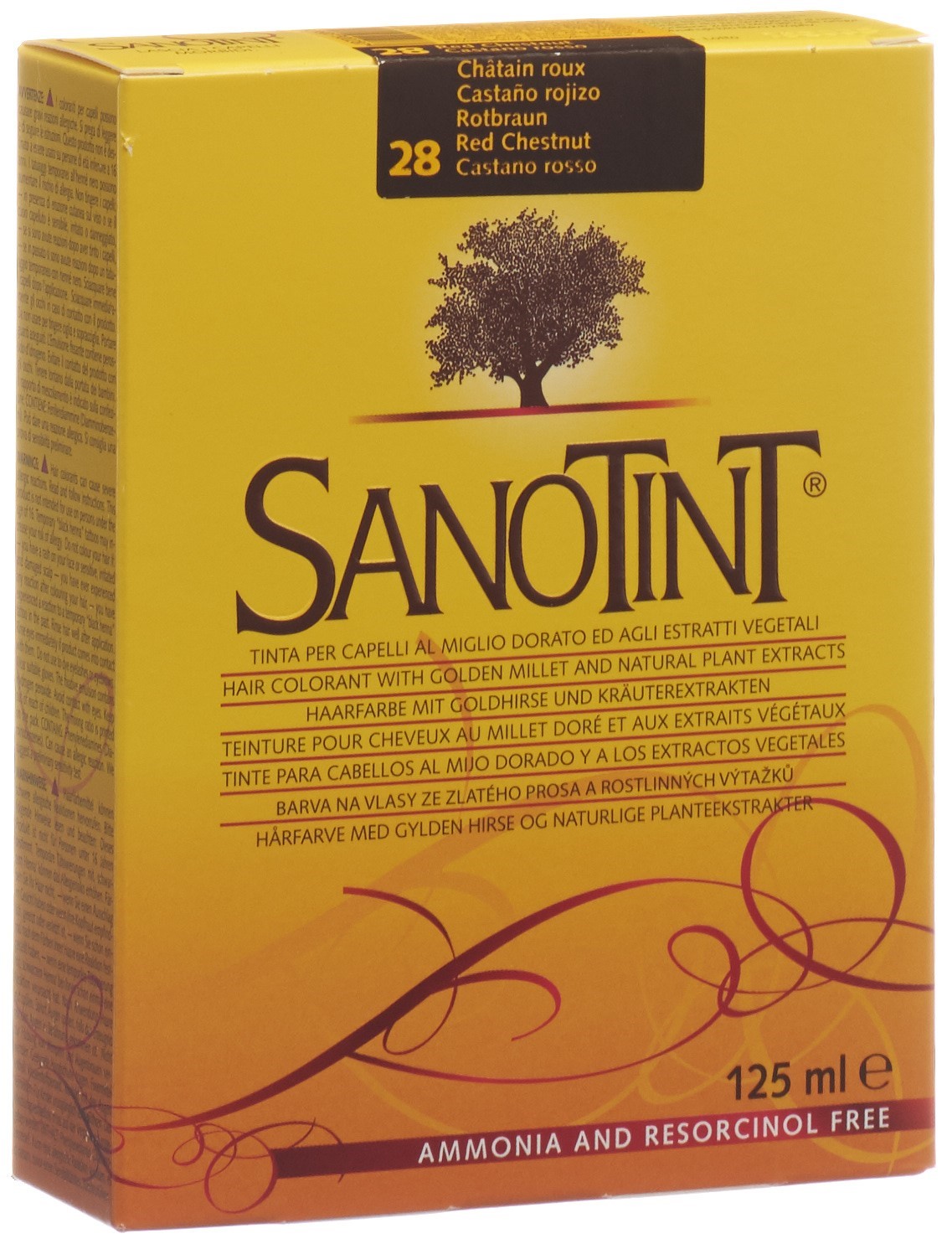 SANOTINT Classic Haarfarbe 28 rotbraun