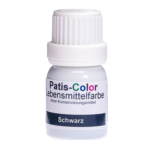 Patis-Color Lebensmittelfarbe schwarz