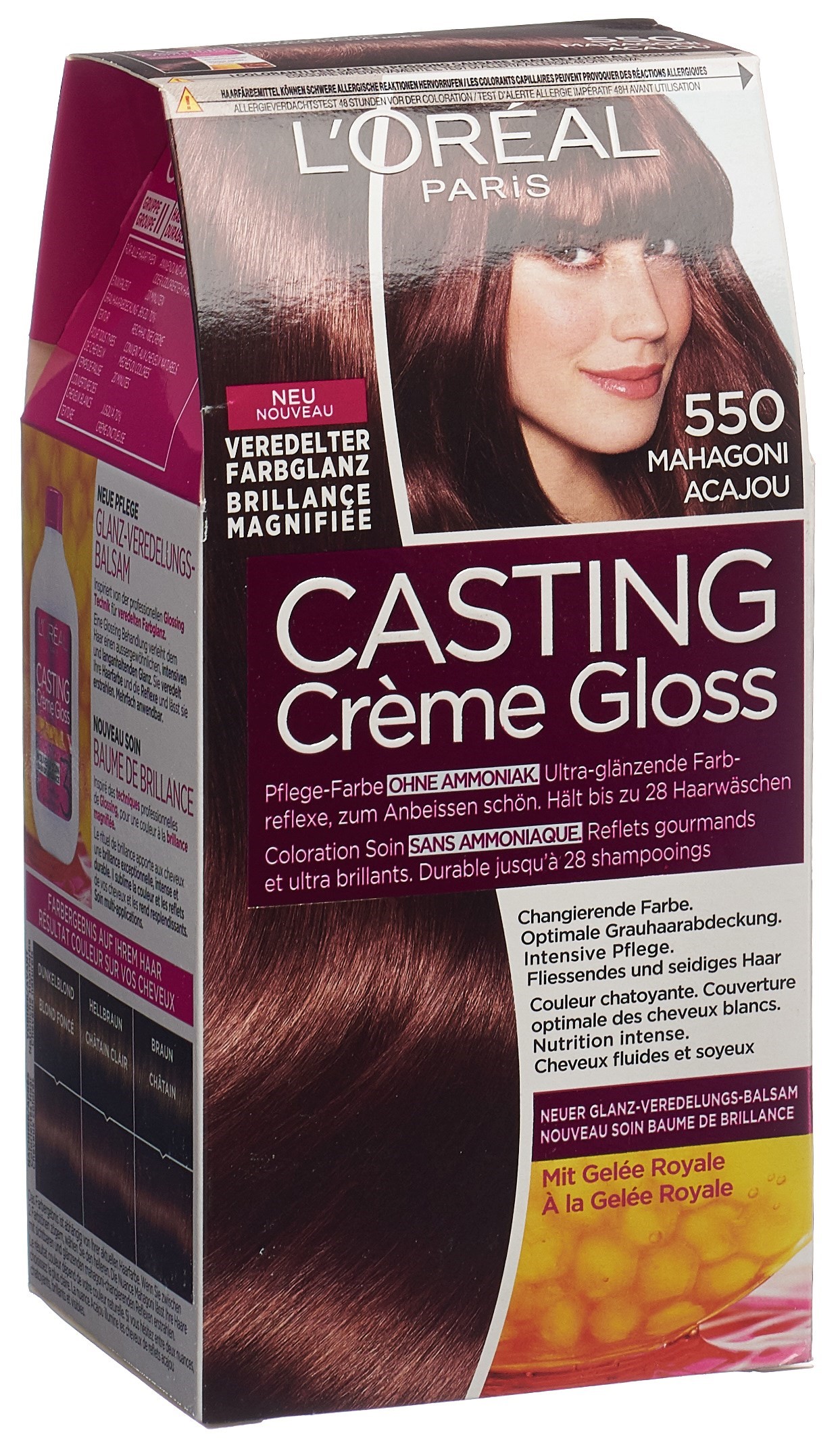 L'ORÉAL PARIS L'ORÉAL PARIS CASTING CRÈME GLOSS Creme 550 mahagoni