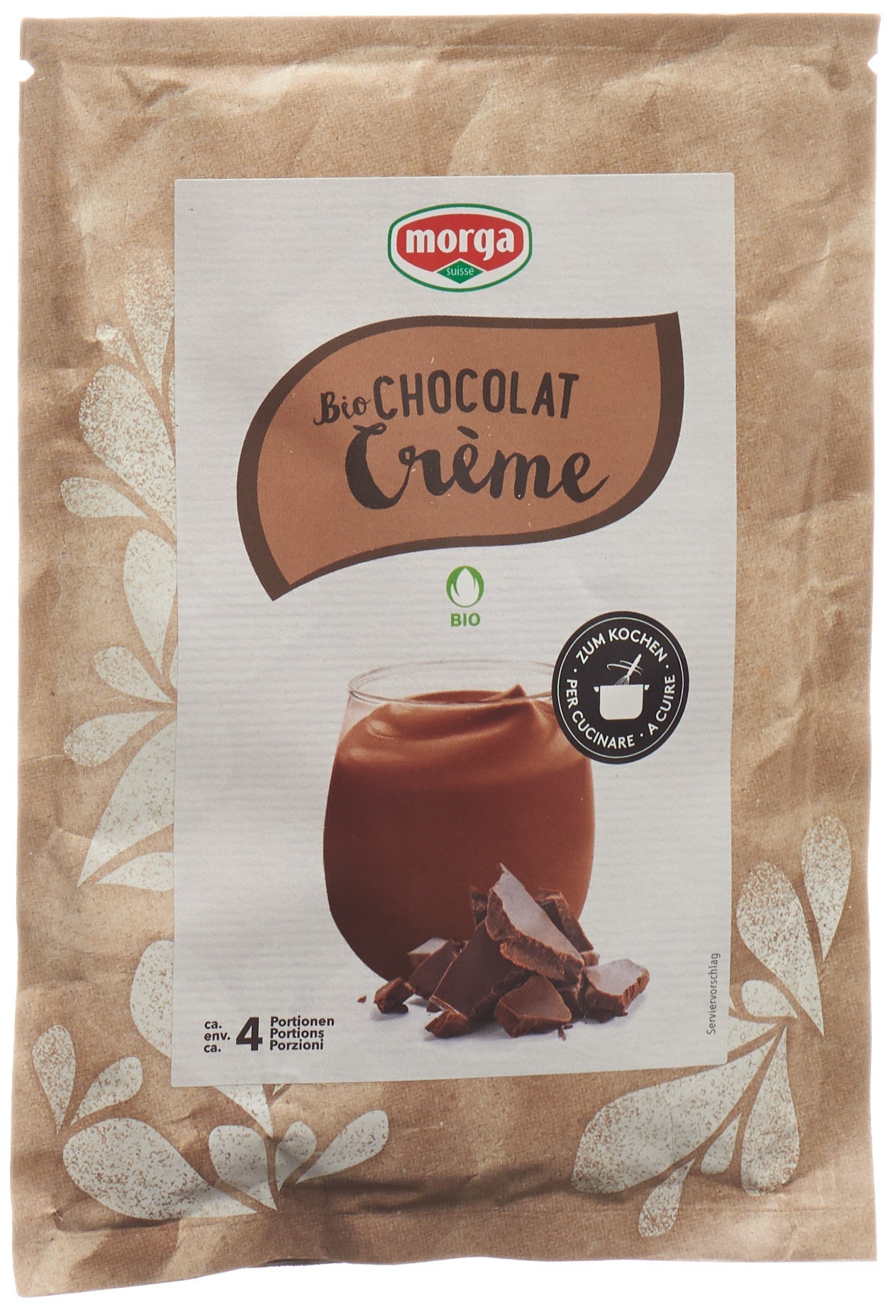 morga morga Creme Pulver Chocolat Bio