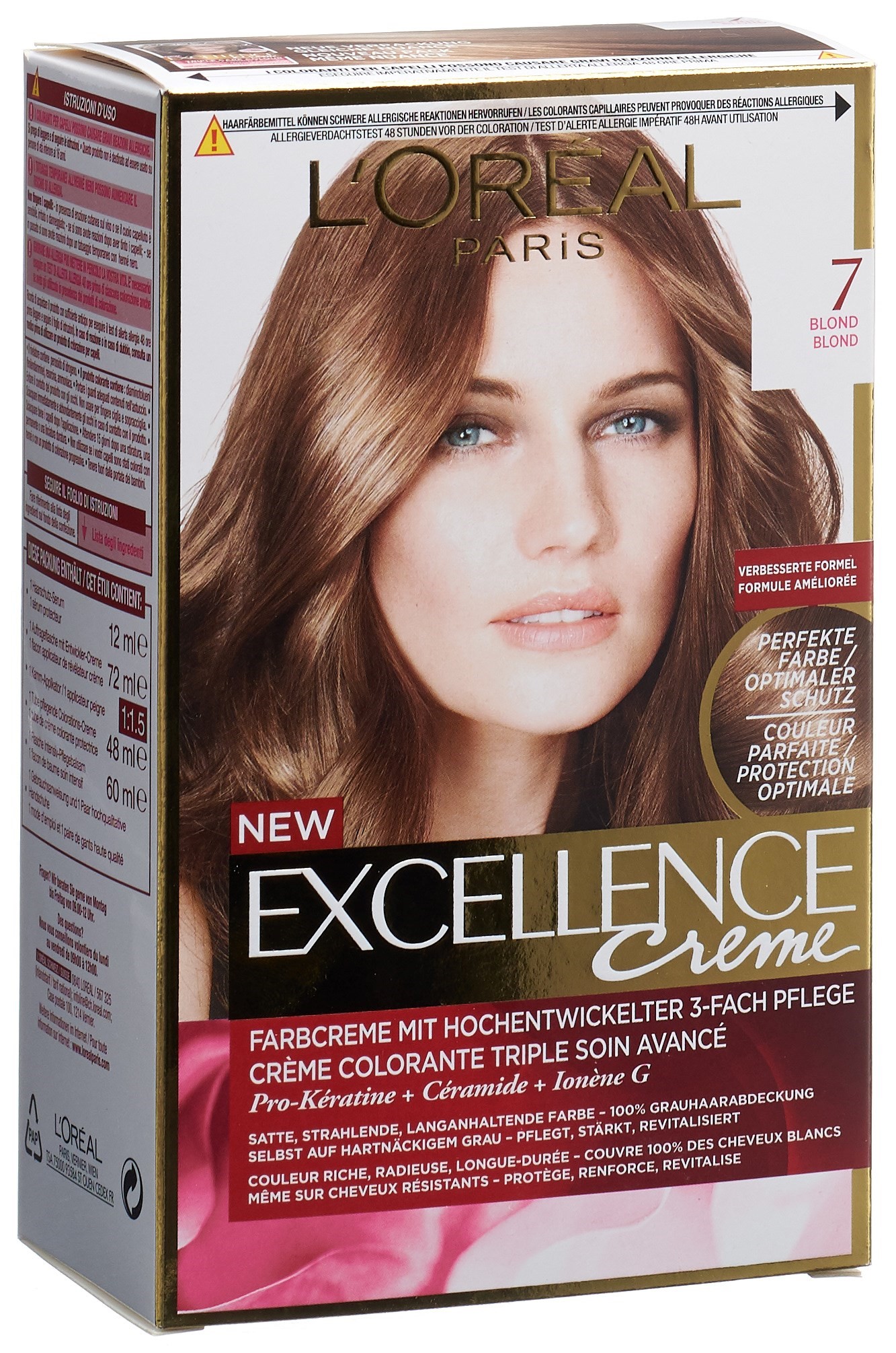 L'ORÉAL PARIS EXCELLENCE Creme Triple Protection 7 blond
