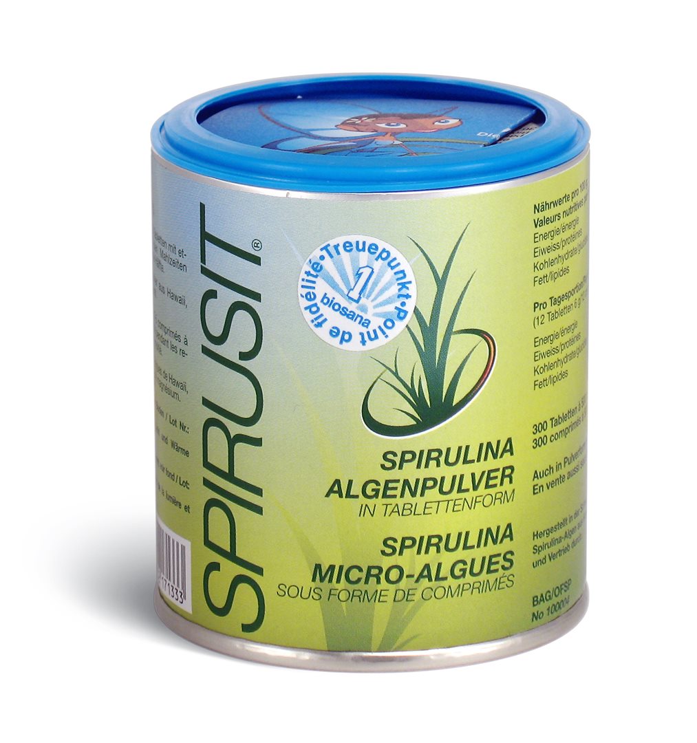 Spirusit Mikroalgen Tablette 500 mg