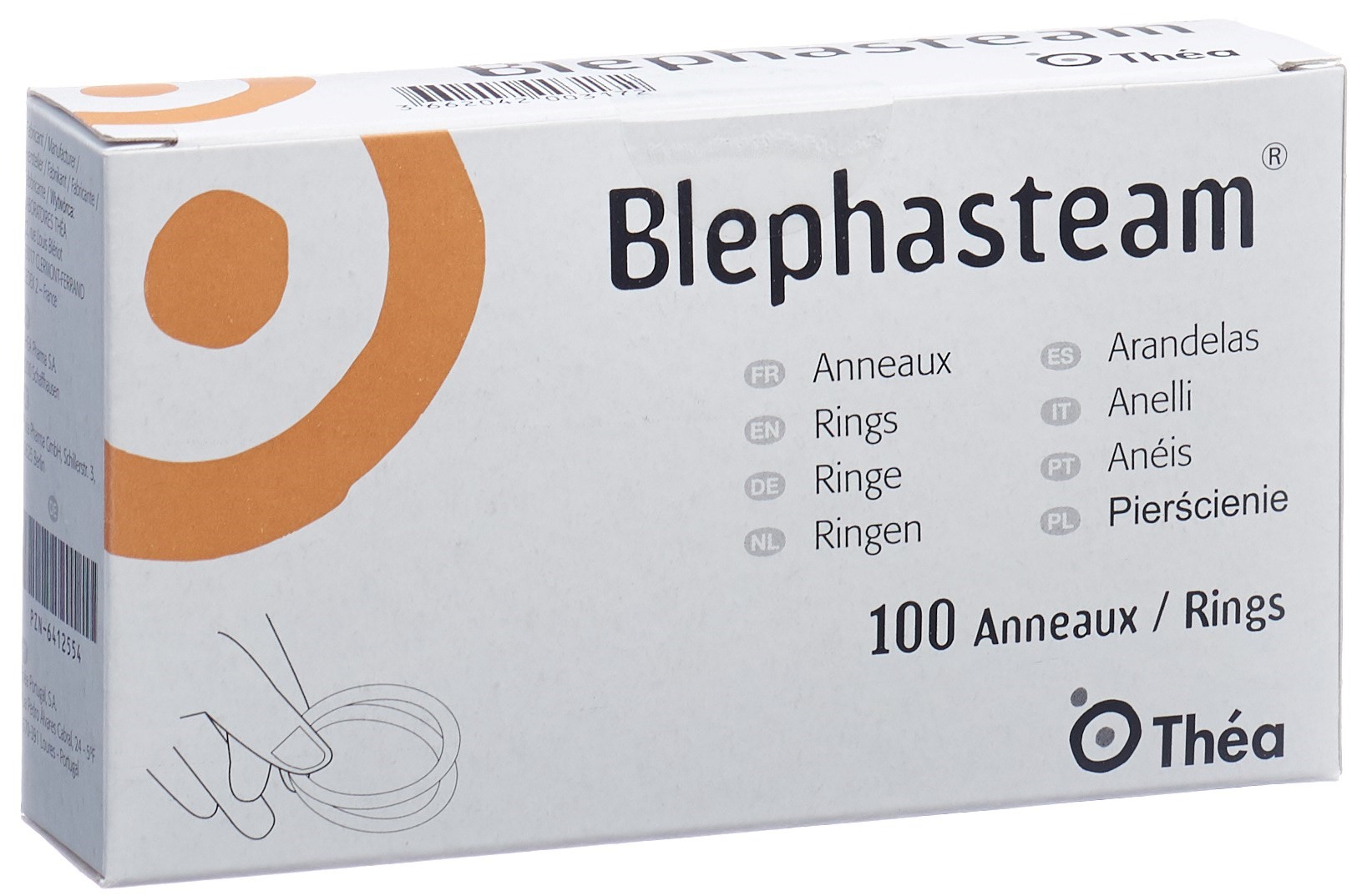 Blephasteam Ringe für Wärmebrille