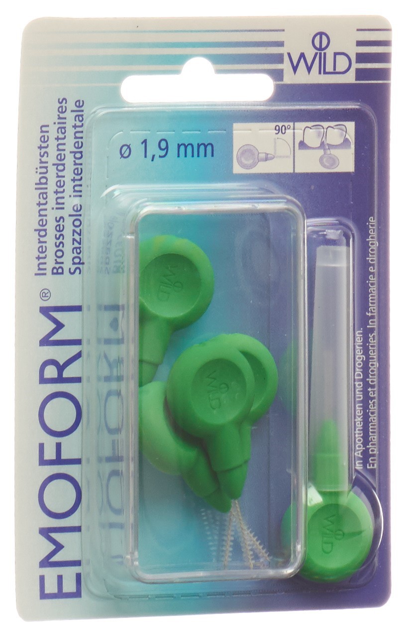 Emoform Interdentalbürsten 1.9mm hellgrün