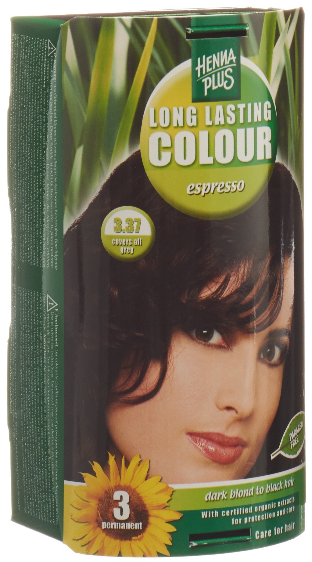 Henna Plus Long Last Colour 3.37 espresso