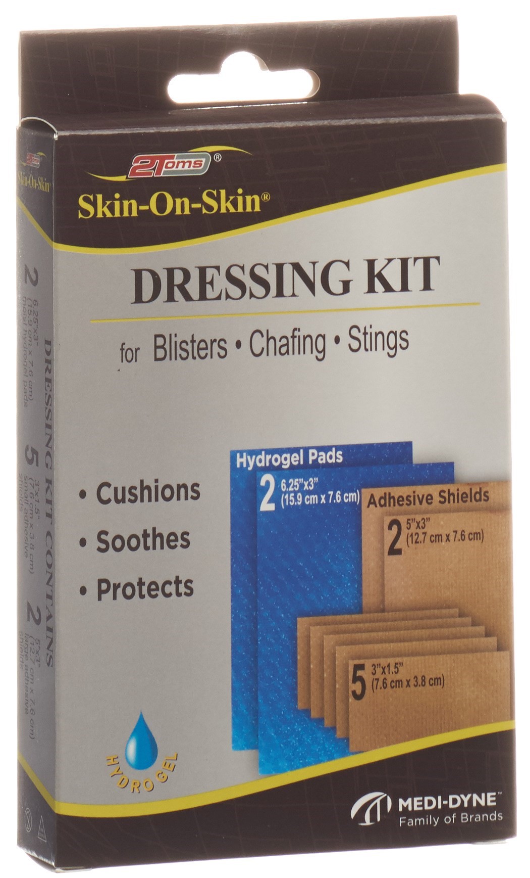 Spenco 2nd Skin Verband gegen Blasen assortiert