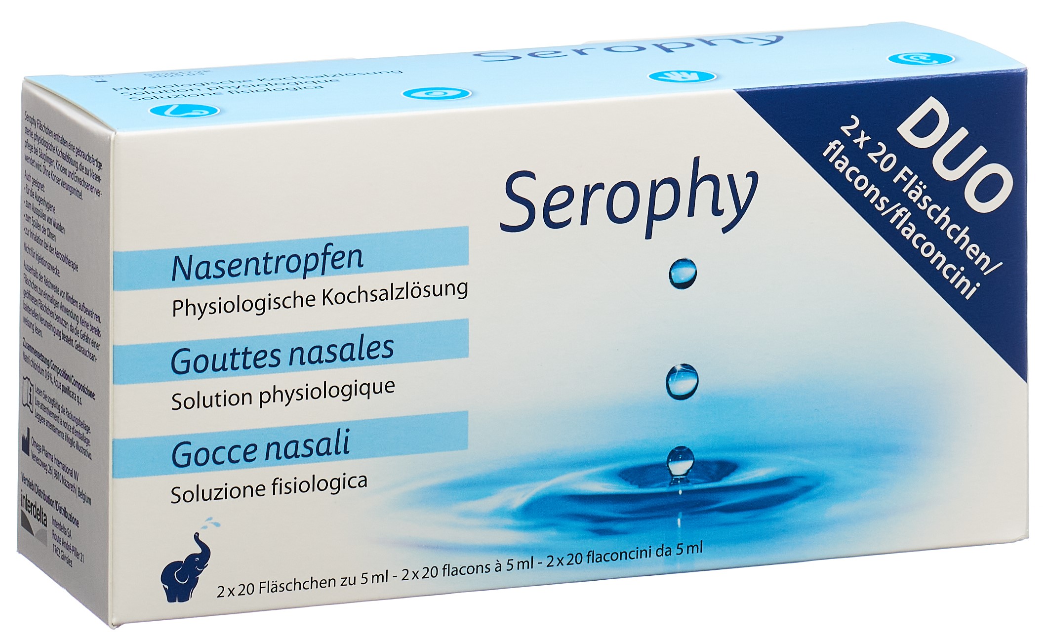 Serophy physiologische Lösung 5 ml