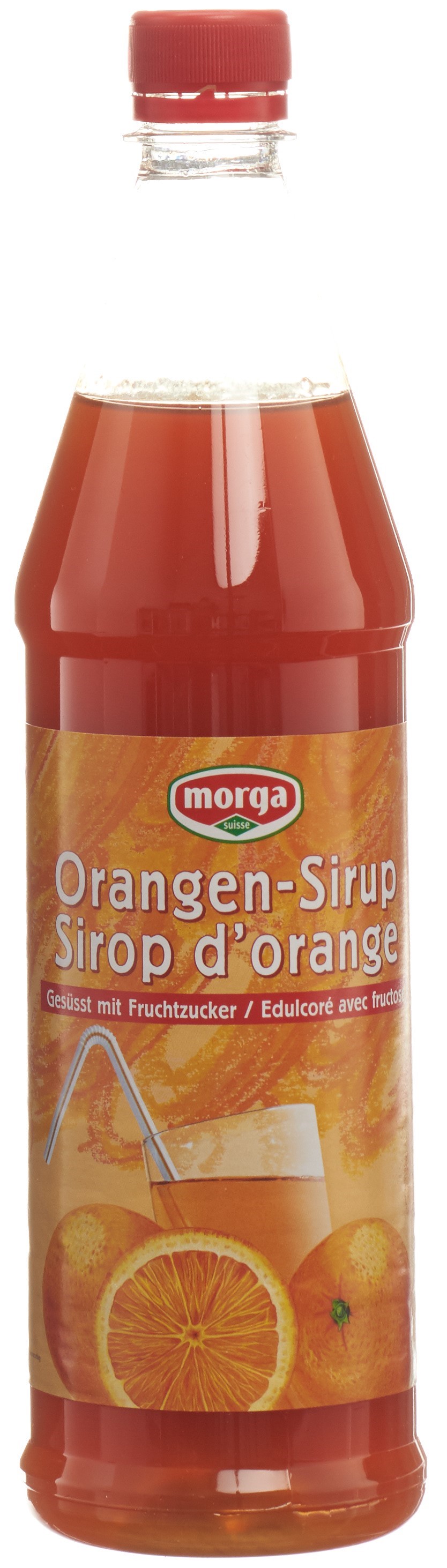 morga Orangen Sirup mit Fruchtzucker