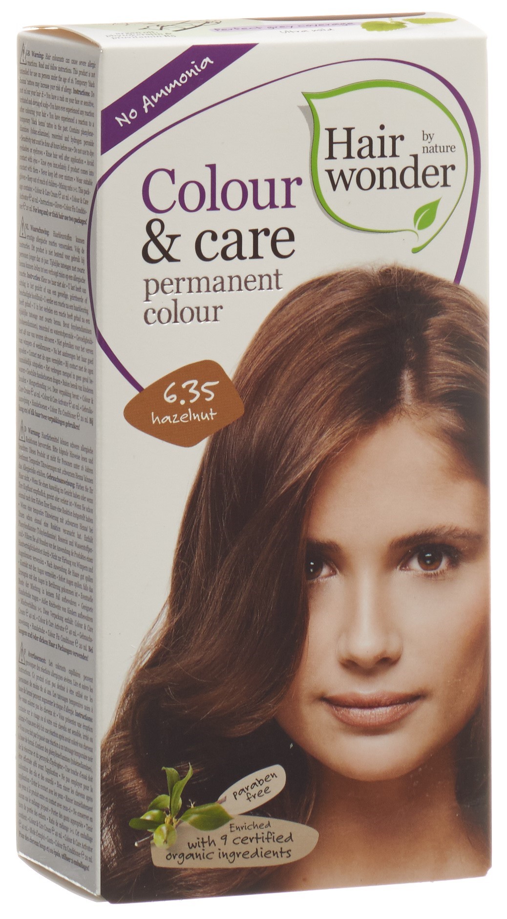 Hairwonder Colour & Care 6.35 haselnuss
