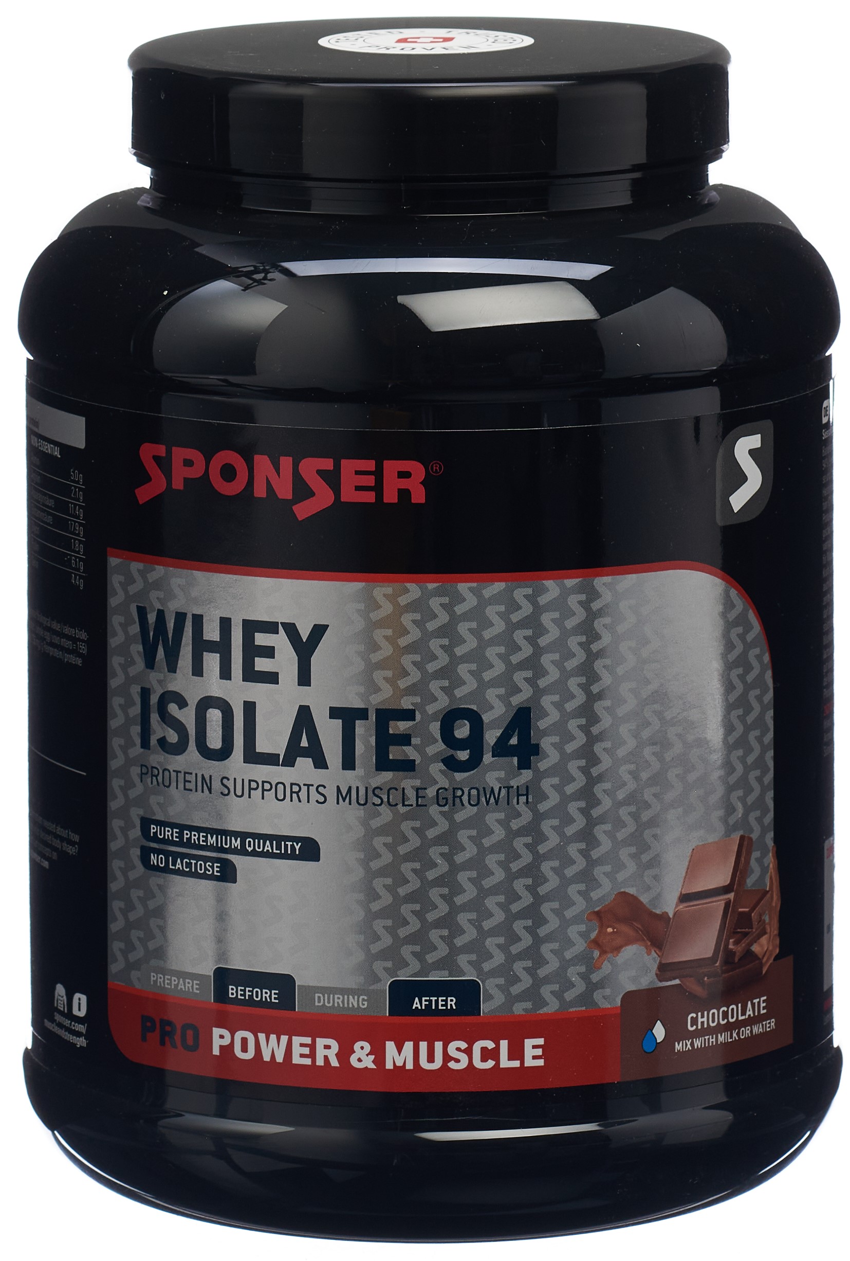 Sponser Whey Isolate 94 Chocolate