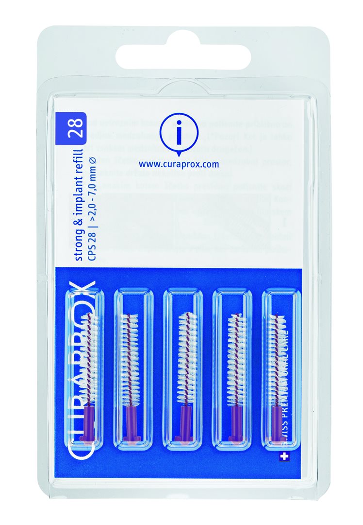 Curaprox CPS 28 Interdentalbürste violett