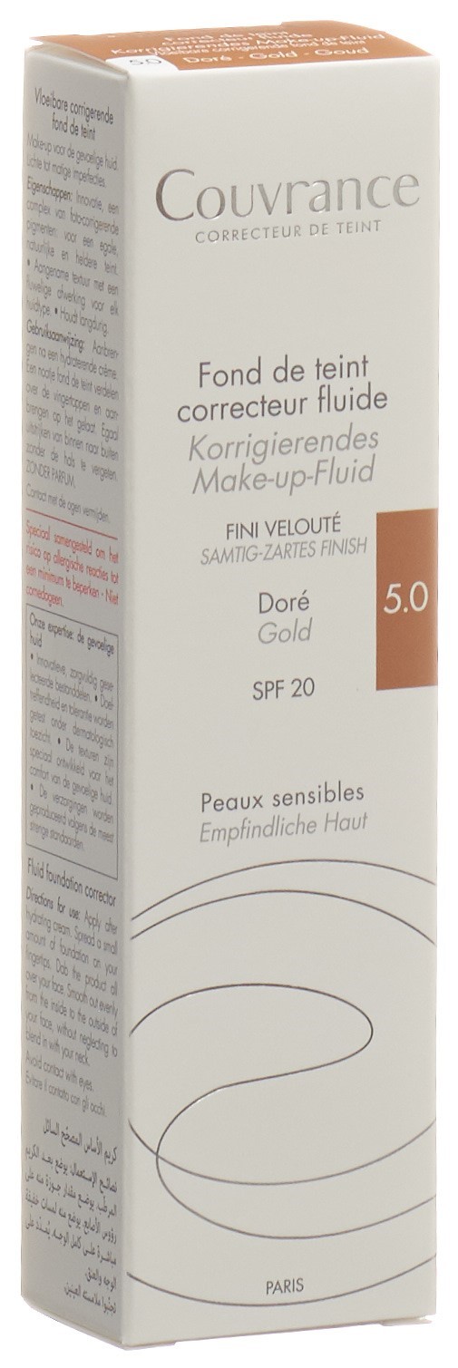 Avène Couvrance Fluid Gold 5.0
