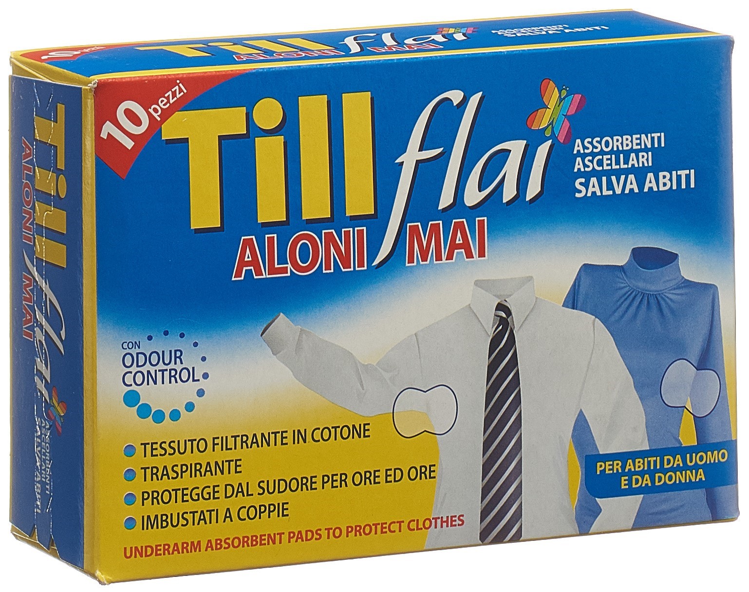 Till Flai Saugpapier Achselhöhlen
