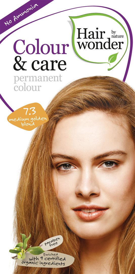 Hairwonder Colour & Care 7.3 gold blond