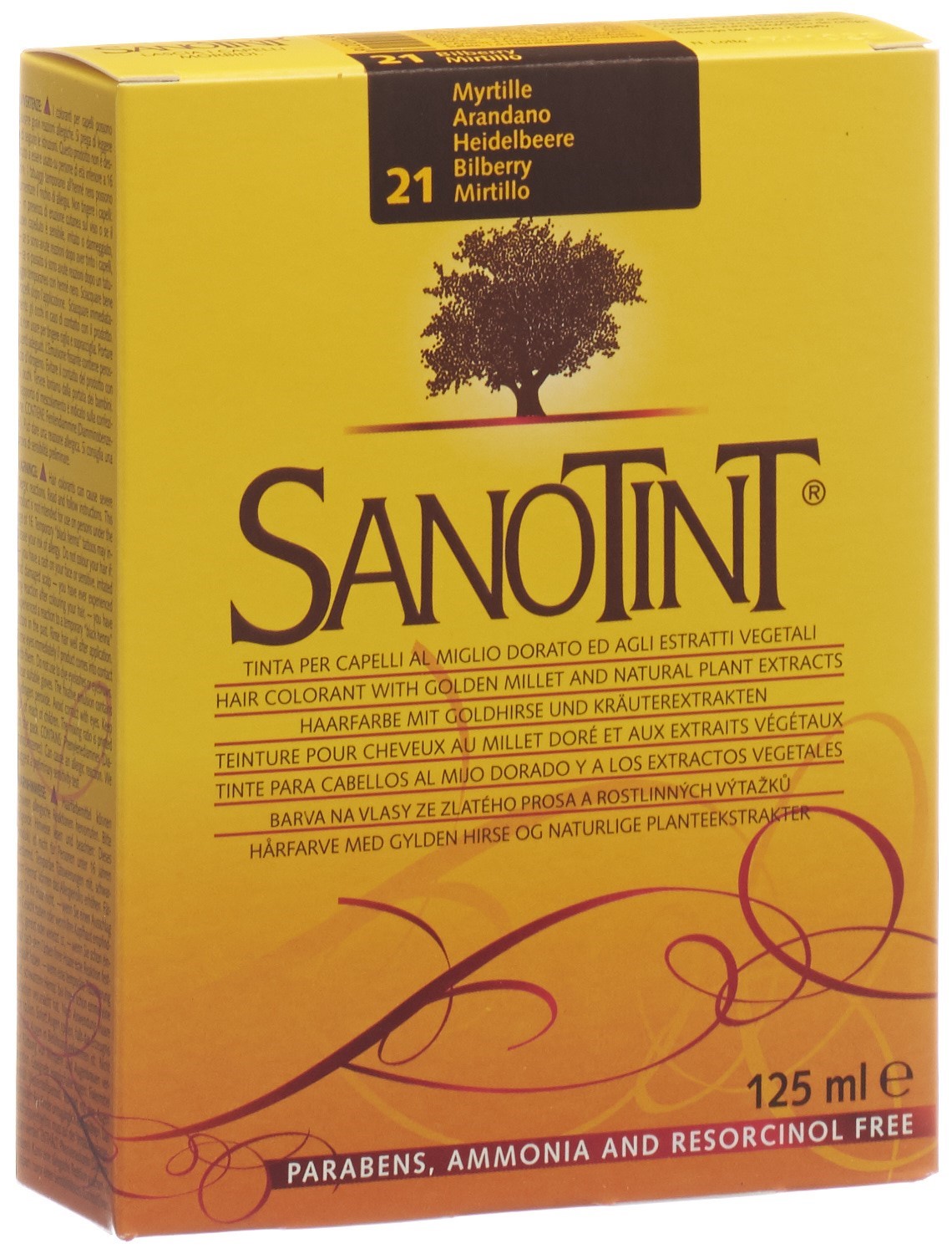SANOTINT Classic Haarfarbe 21 heidelbeere