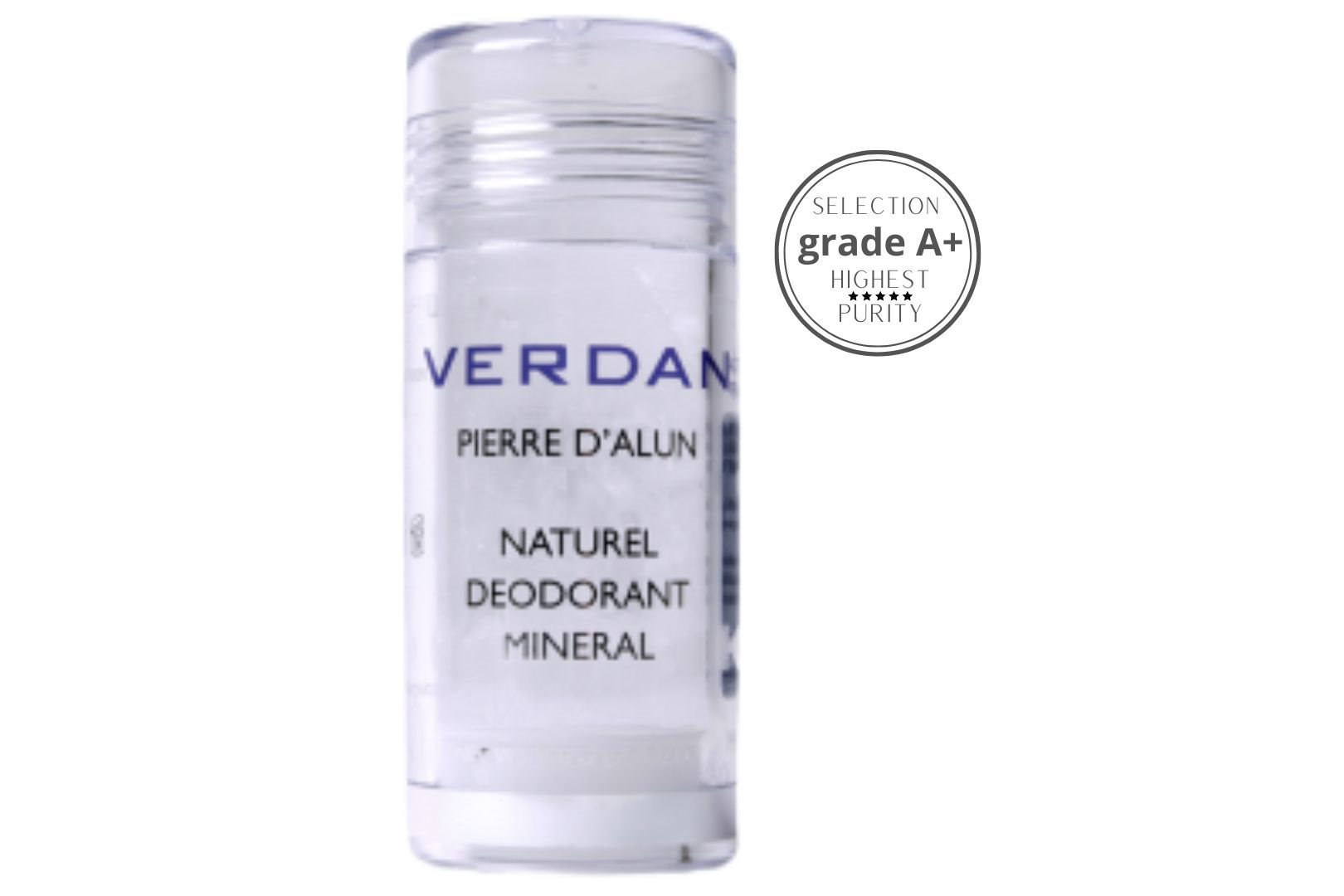 Verdan Alaunstein Grad A+ Marmor Deodorant Stick Mineral 100% natural origin Ecocert