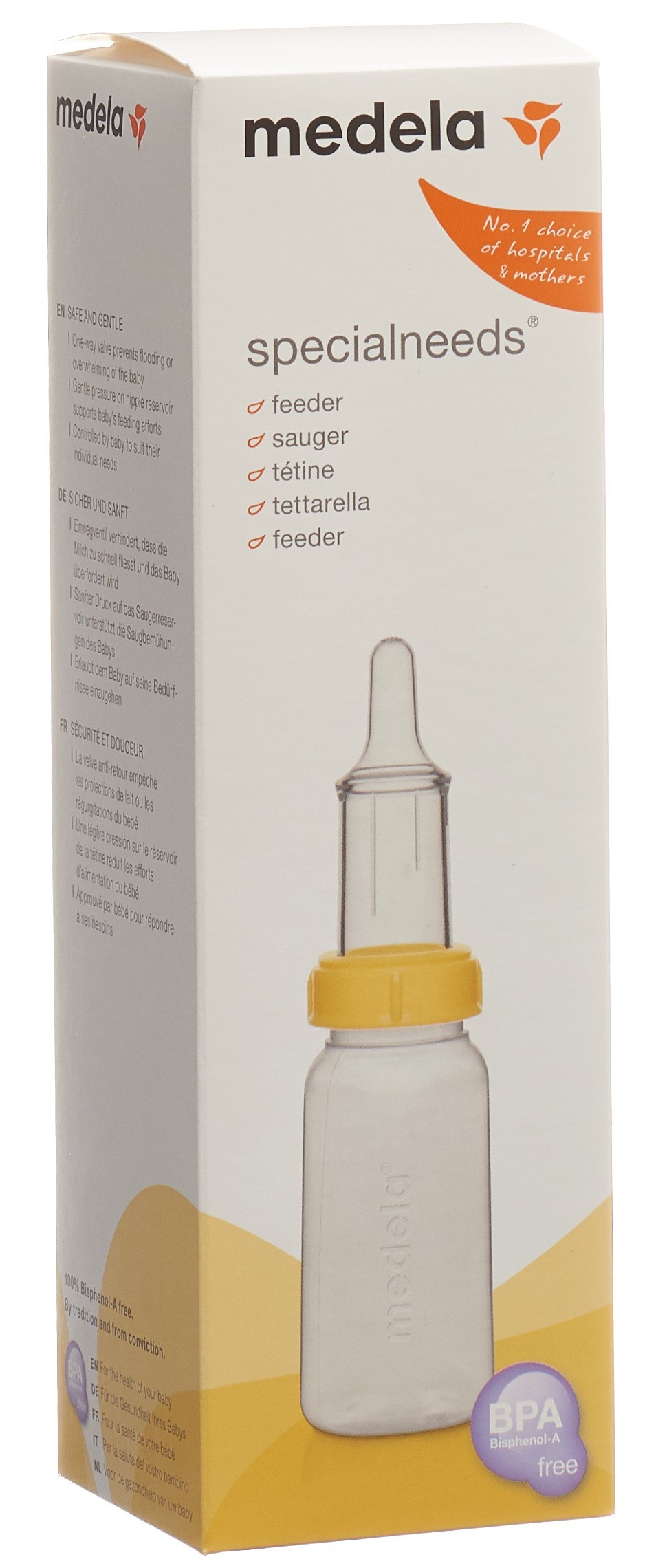 medela SpecialNeeds Sauger 150ml mit 1 Ersatzsauger