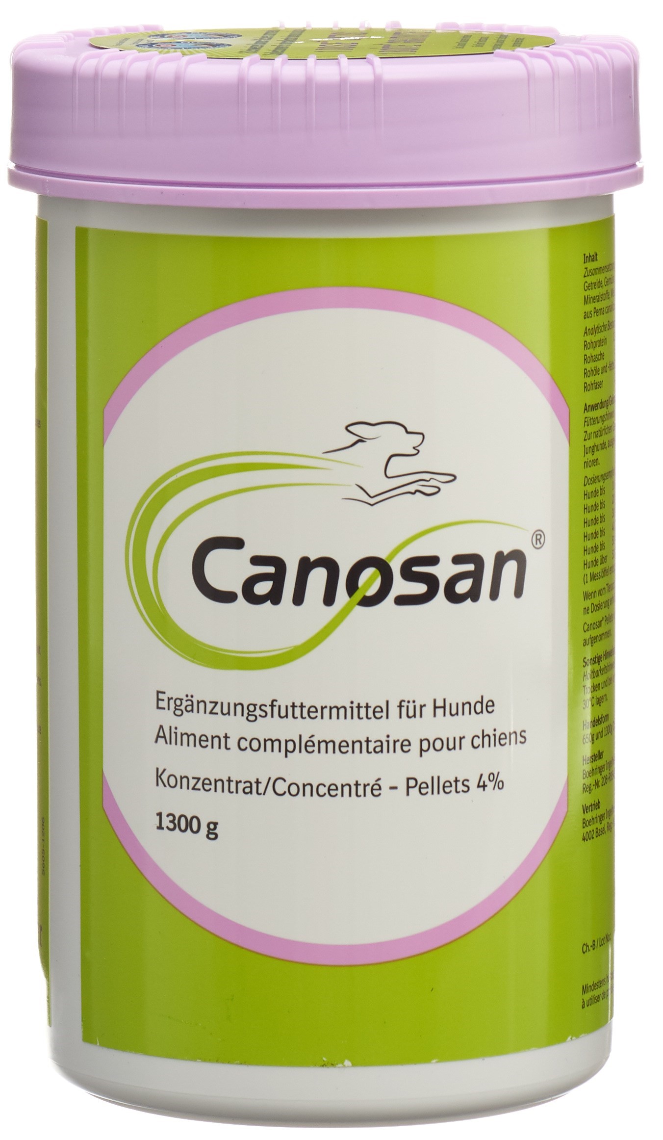 Canosan Konzentrat Pellets 4 % Hund