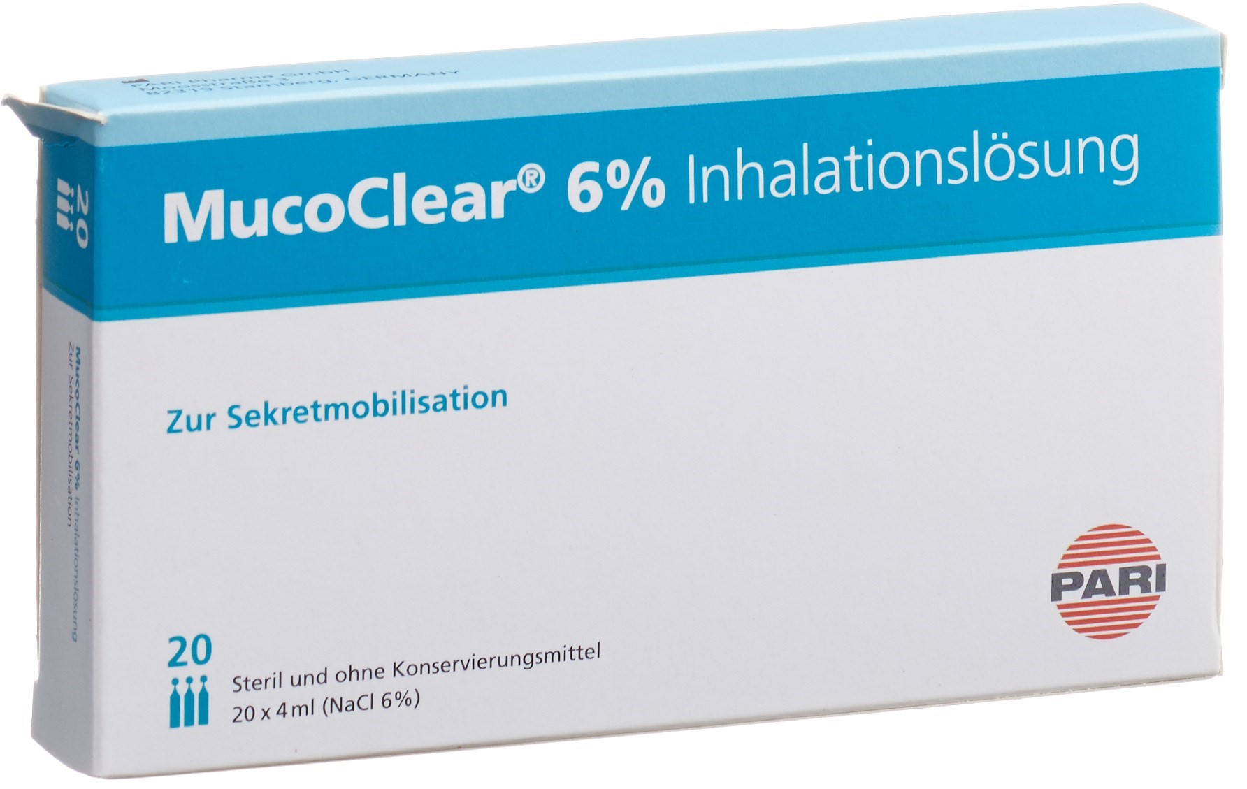 PARI MucoClear 6 % NaCl Inhalationslösung