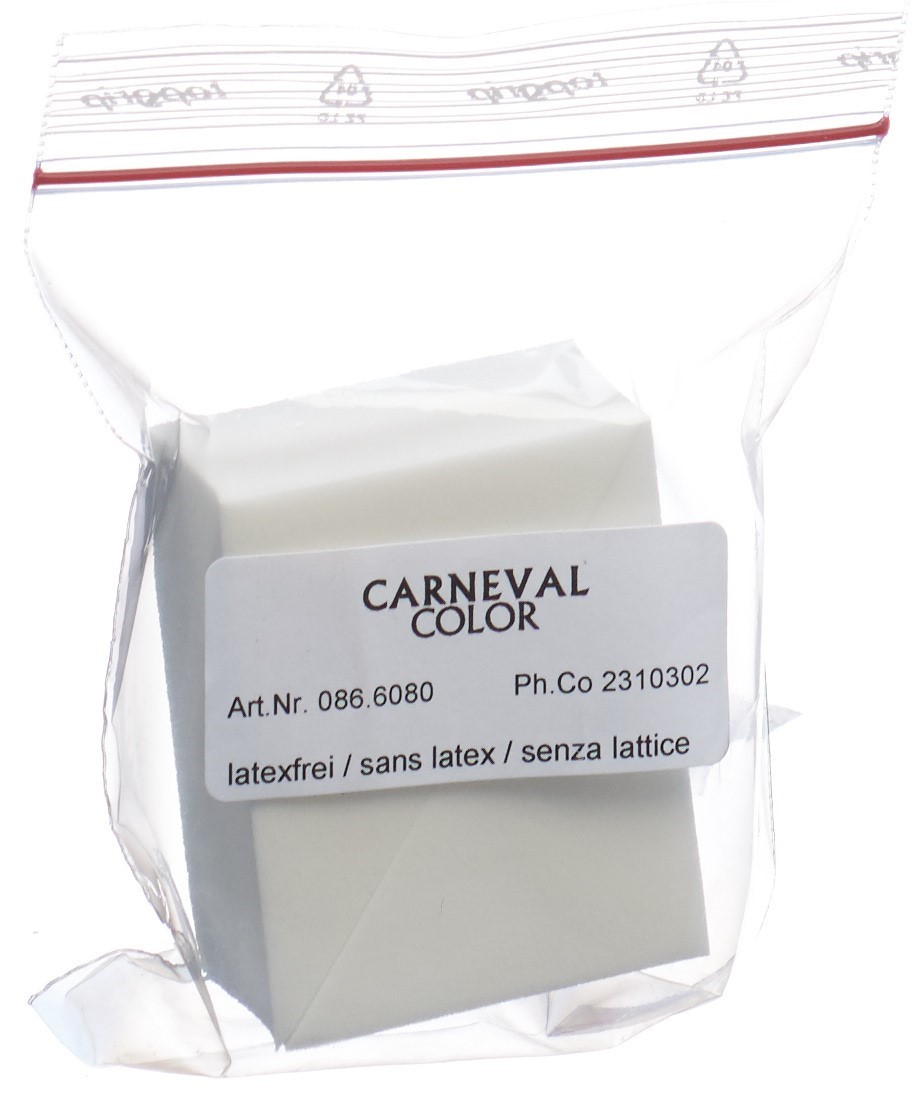 CARNEVAL COLOR Schminkschwamm latexfrei