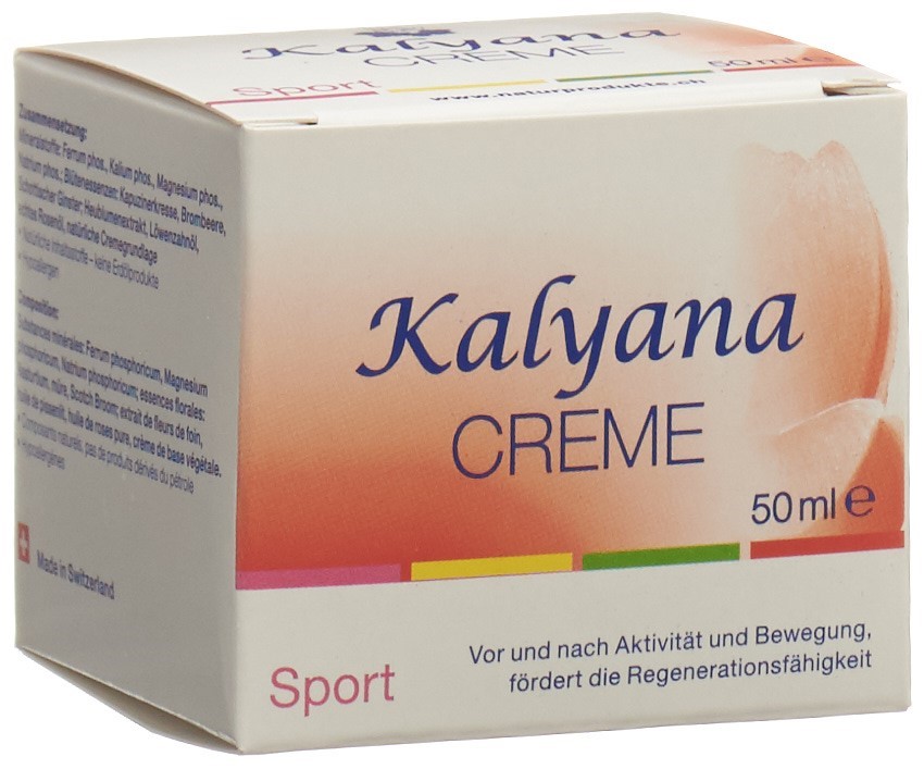 Kalyana Kalyana 15 Creme für Sportler