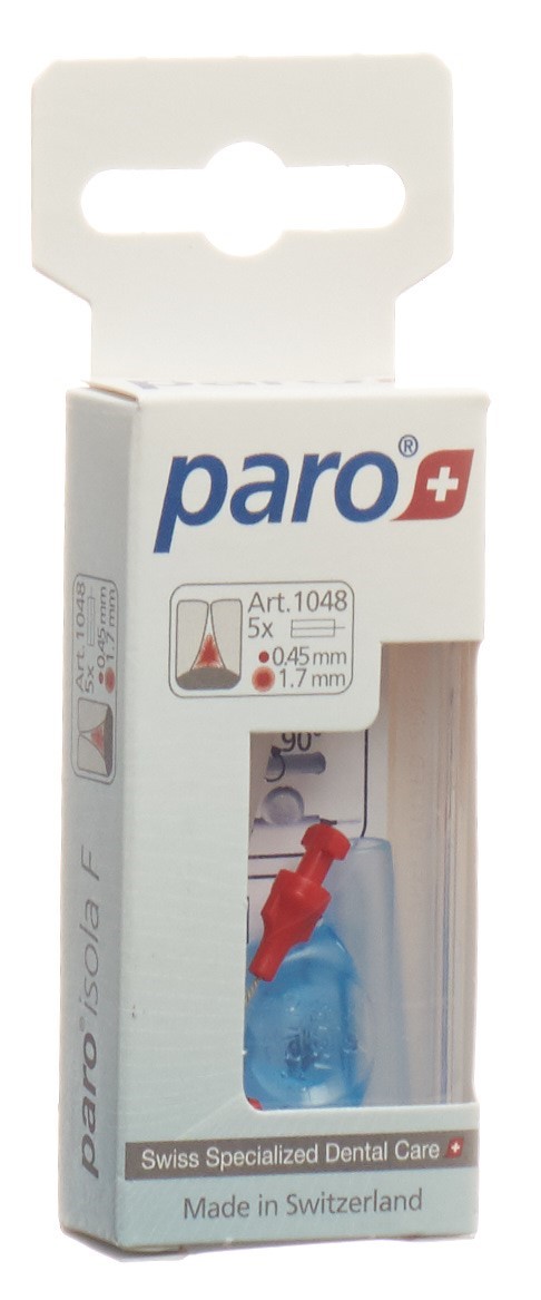 paro Isola F 1.7mm xxxx-fein rot zylindrisch