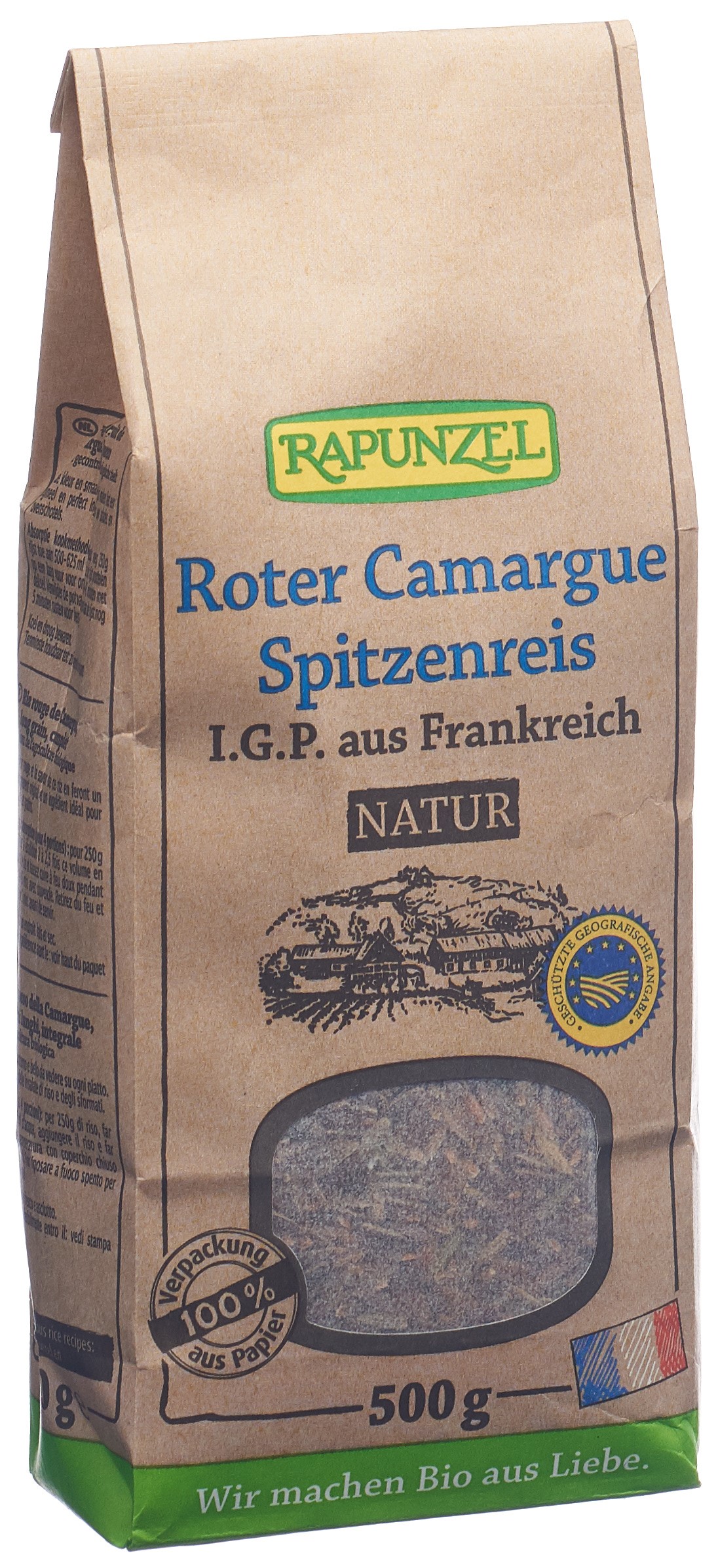 Rapunzel Camargue Reis rot