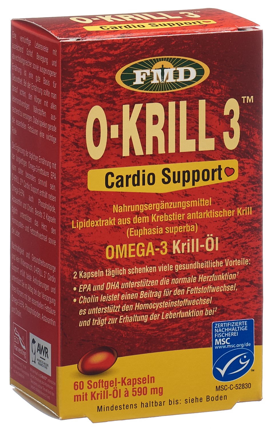 Udo's Choice O-Krill 3 Licaps Bio