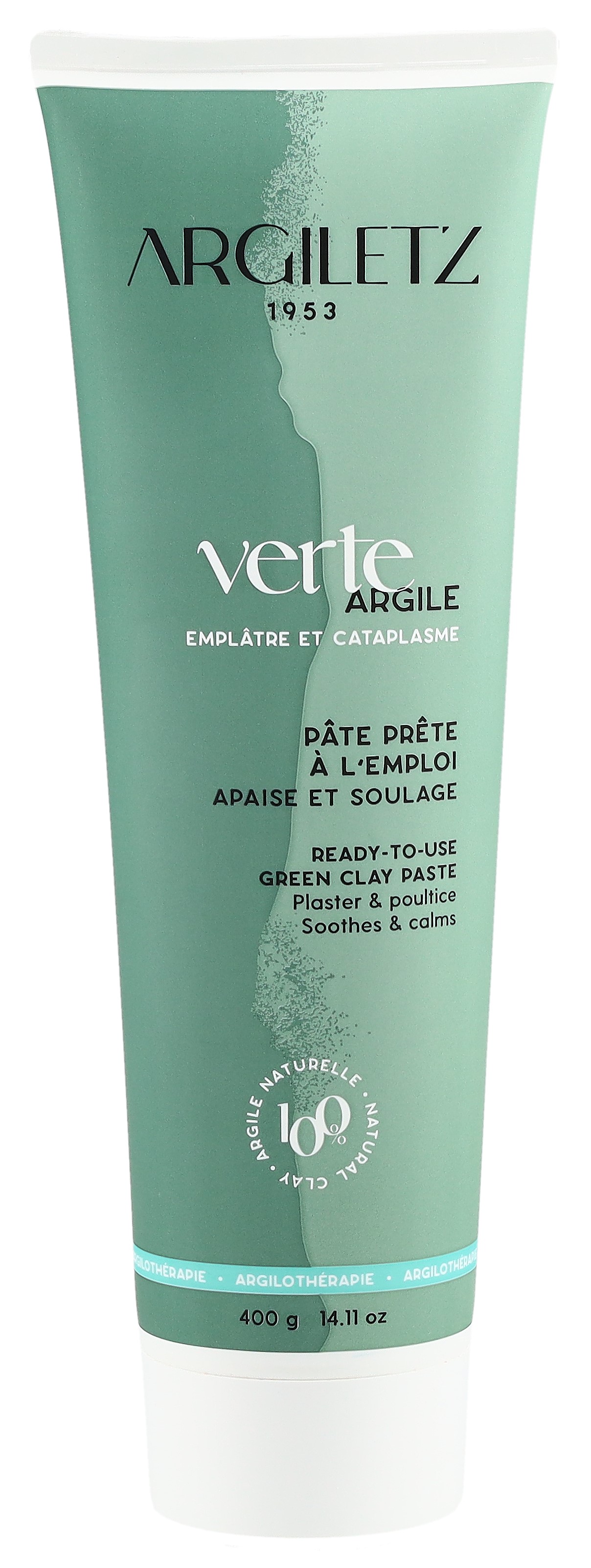argiletz argiletz Tonerde grün instant Paste