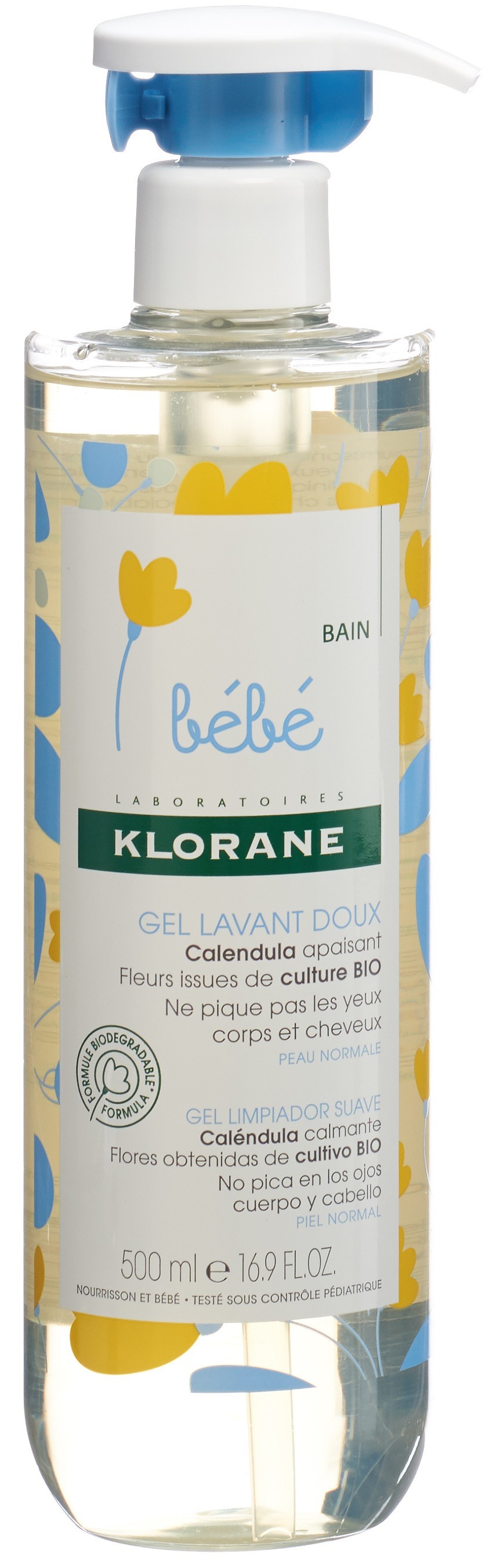 Klorane Bébé Zartes Schaumgel