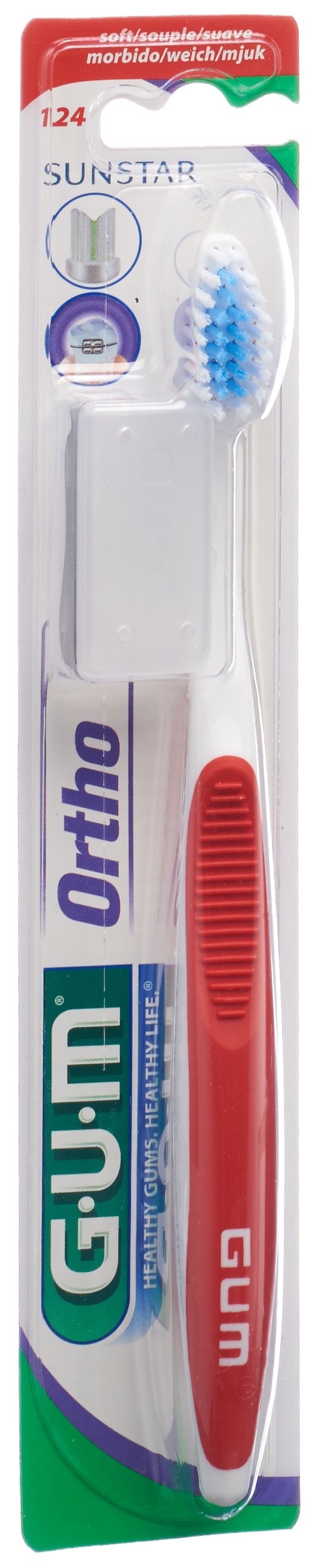 GUM Ortho Zahnbürste Soft