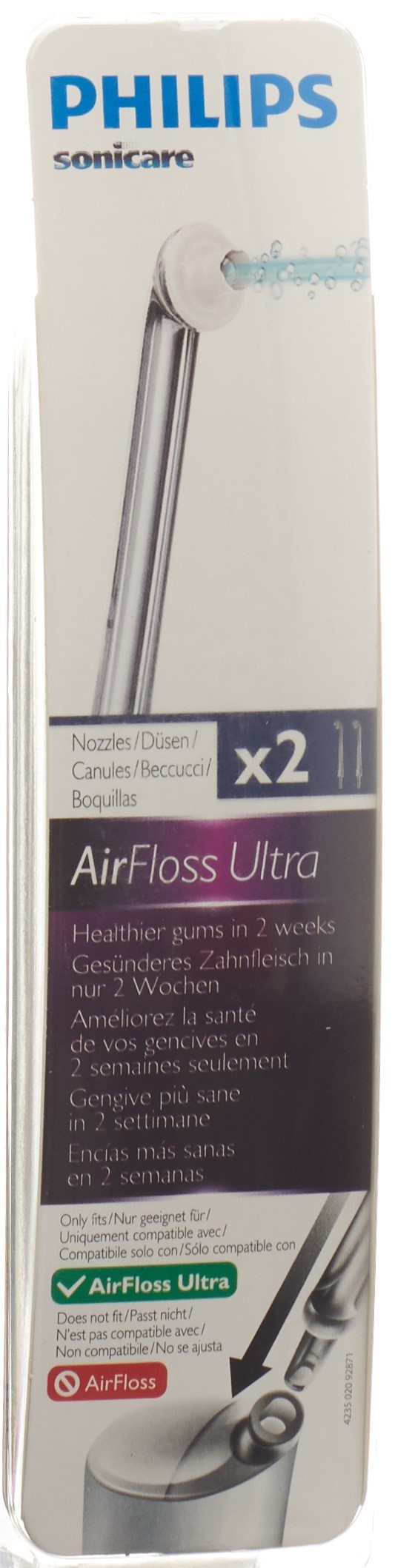 PHILIPS Sonicare Airfloss Ultra embouts HX8032/07