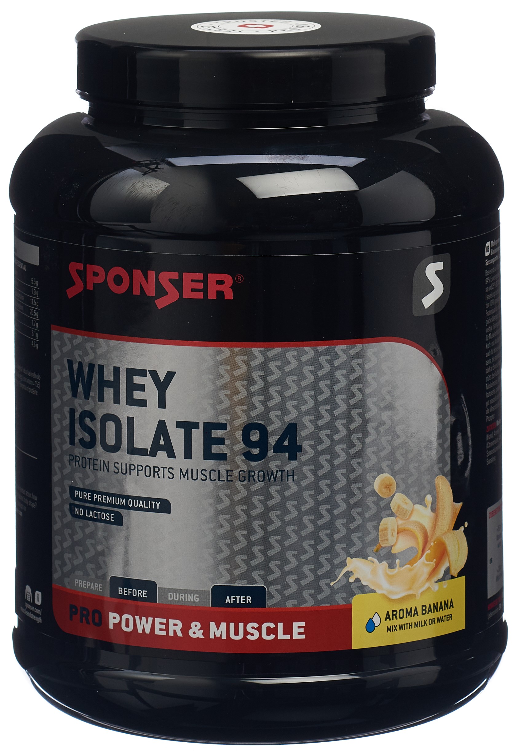 Sponser Whey Isolate 94 Banana