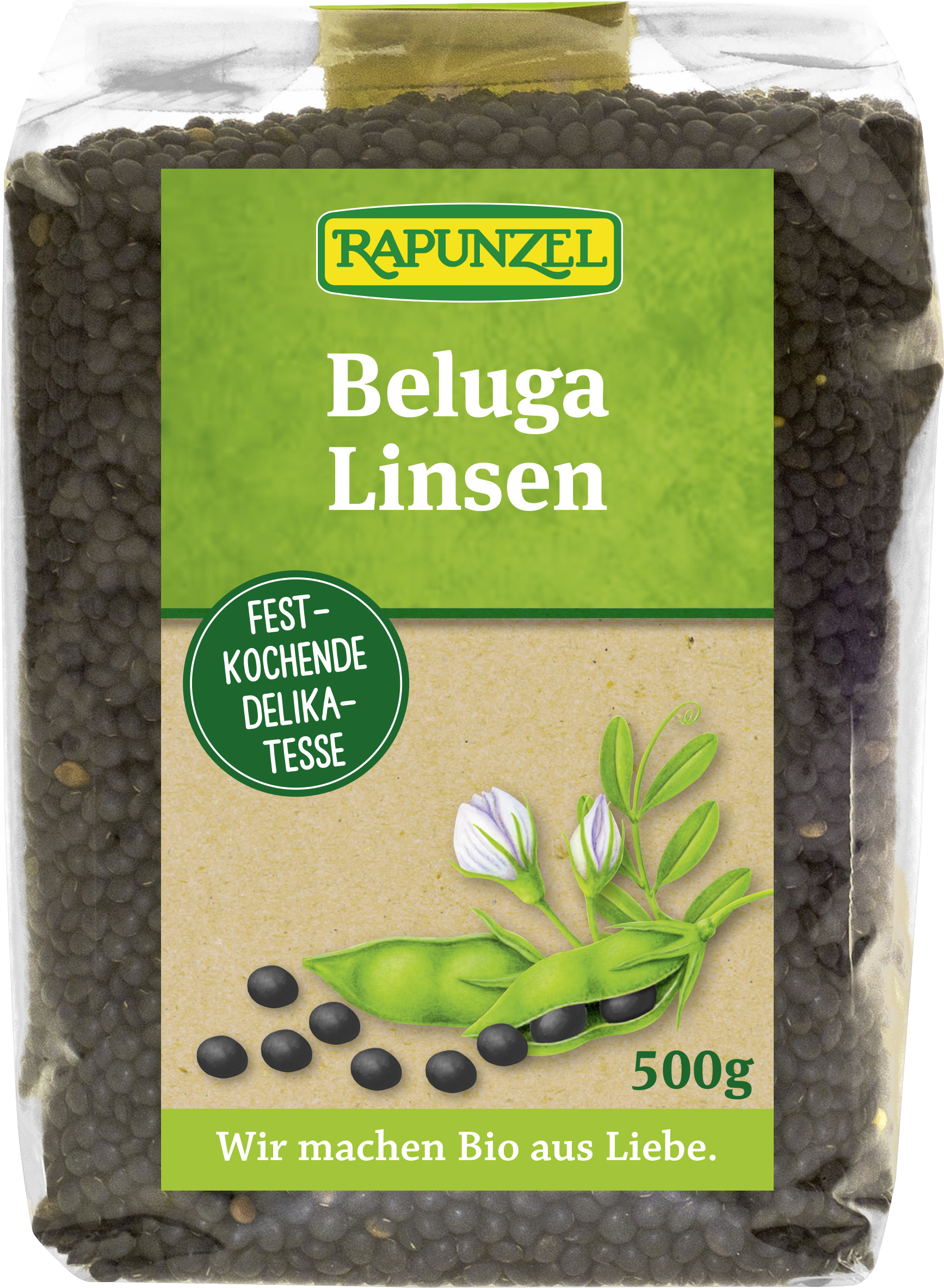 Rapunzel Beluga Linsen