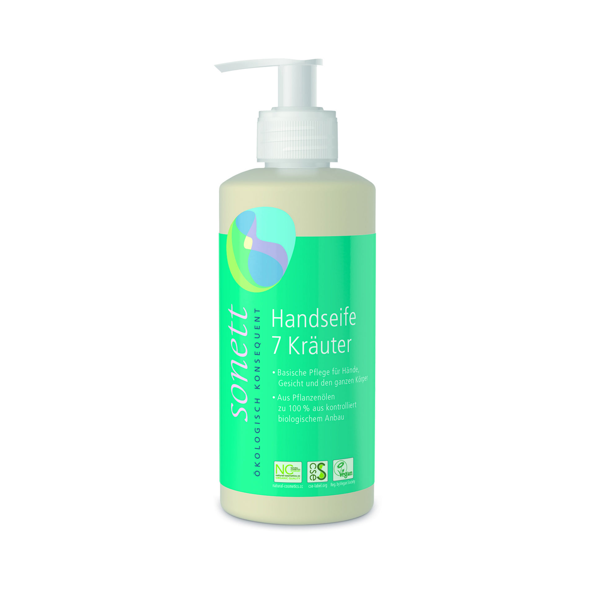 Sonett Handseife 7 Kräuter Pumpspender