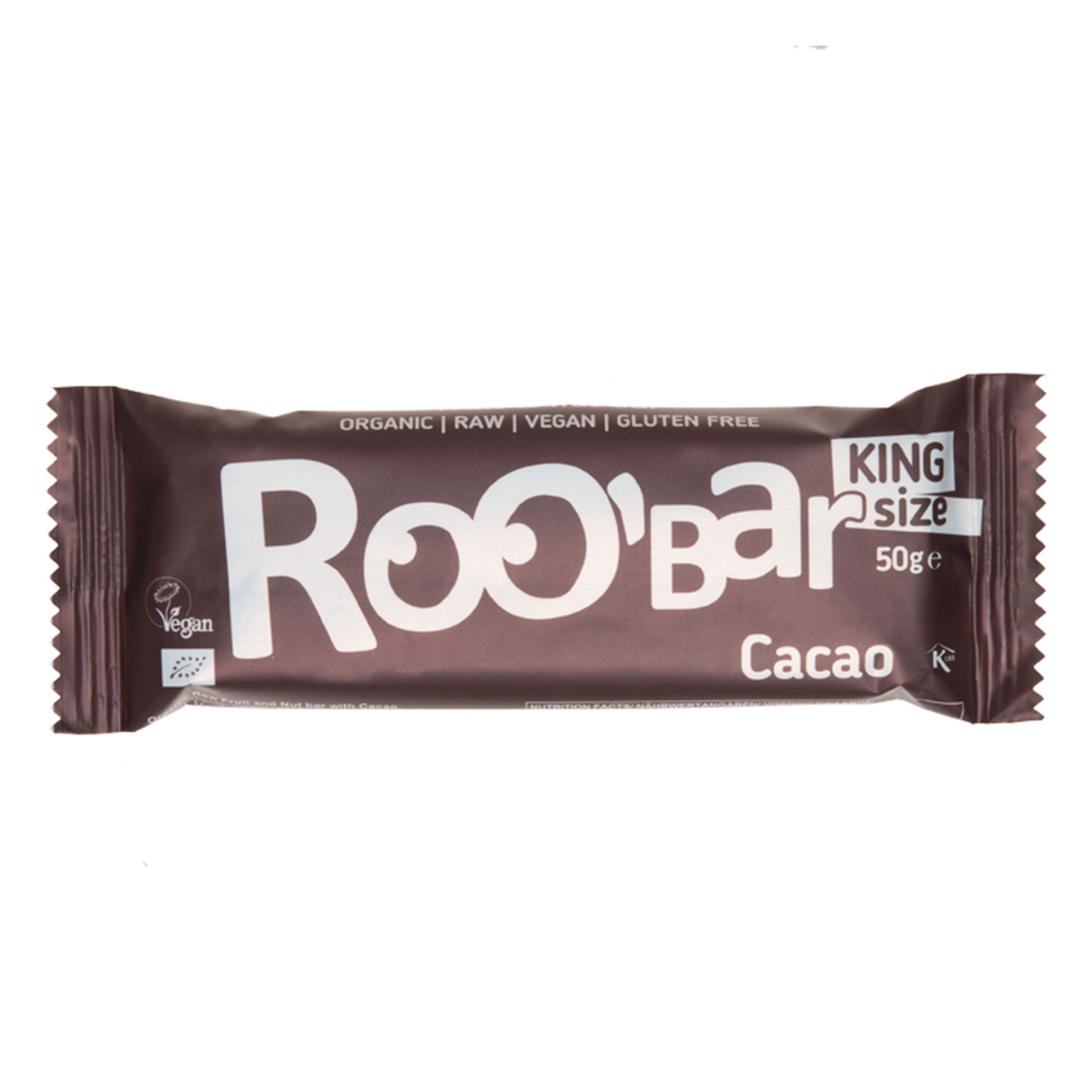 Roo'Bar Rohkostriegel Kakao