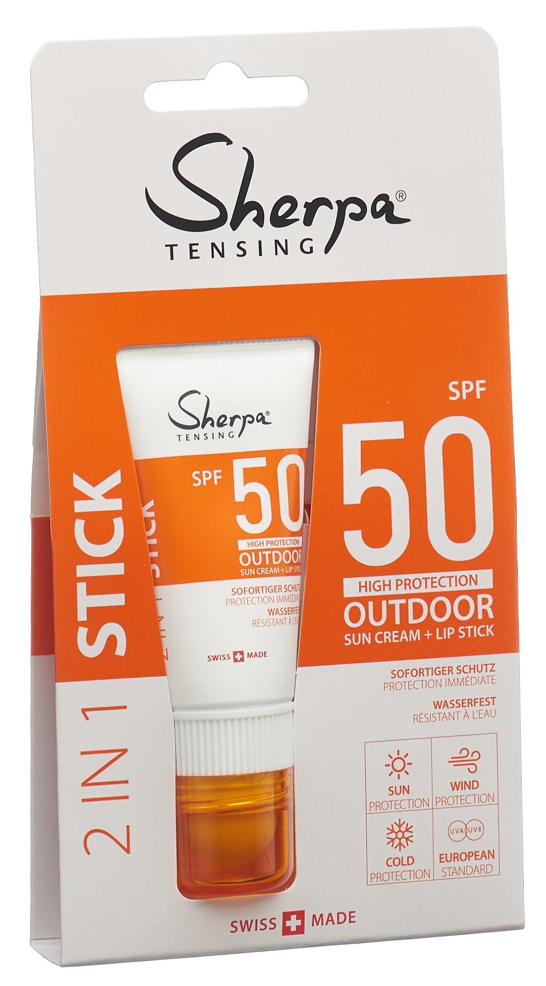 Sherpa TENSING Kombistick SPF50/30