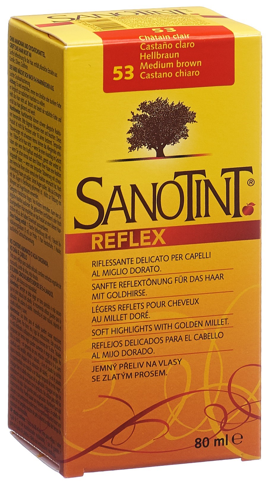 SANOTINT Reflex Haartönung 53 hellbraun