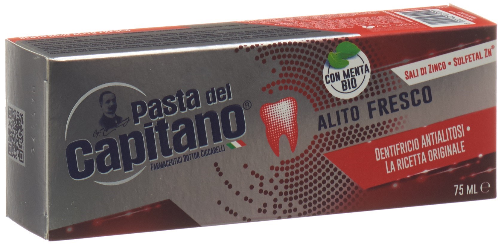 pasta del capitano antibakteriell alito fresco