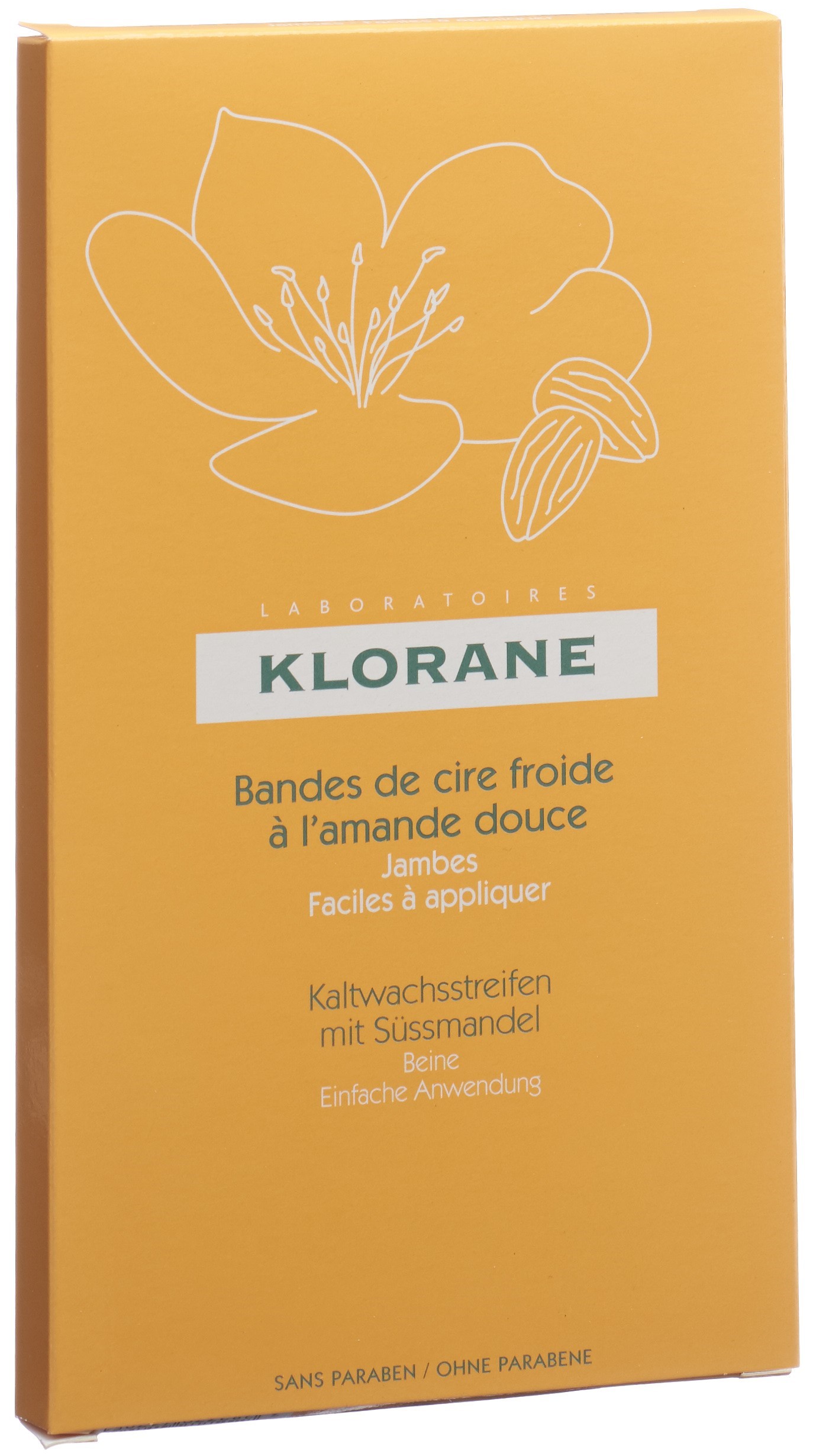 Klorane Enthaarungsstreifen Beine