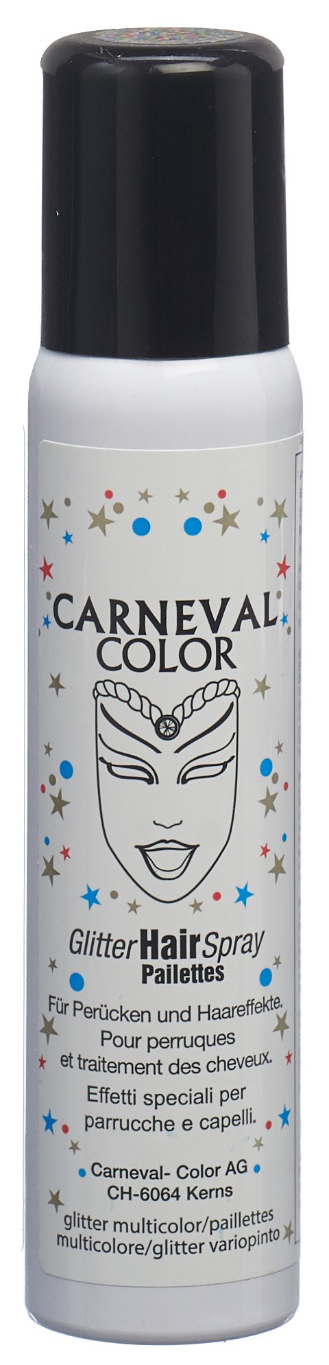 CARNEVAL COLOR Glitter HairSpray bunt