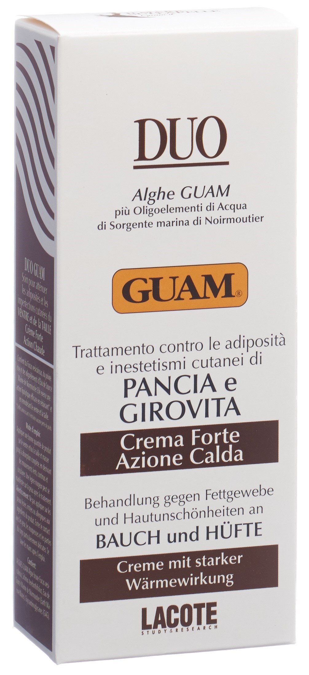 GUAM GUAM DUO Creme Bauch + Hüfte wärmend