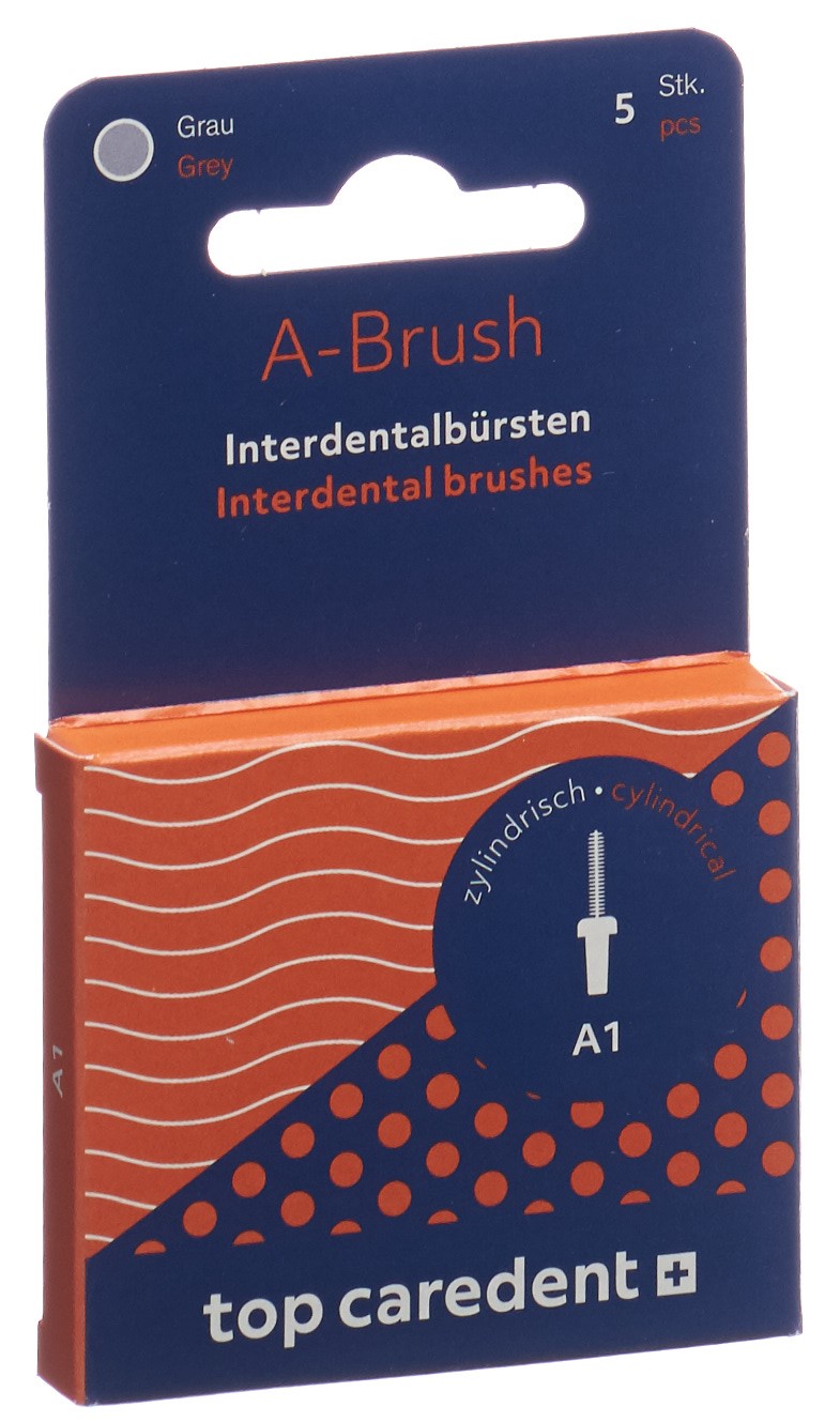 top caredent A1 IDBH-X Interdentalbürste grau >0.7mm
