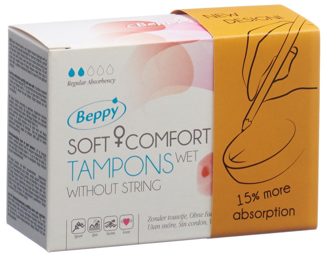 Beppy Soft Comfort Tampons Wet